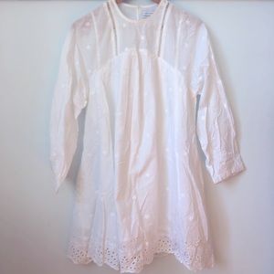 Urban Outfitters White Eyelet Dress